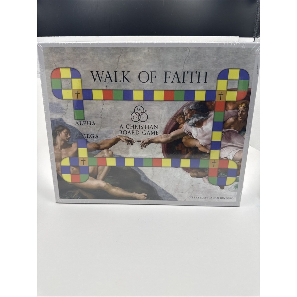 Walk of Faith Christian Board Game New Sealed  Requires PowerPoint To Play